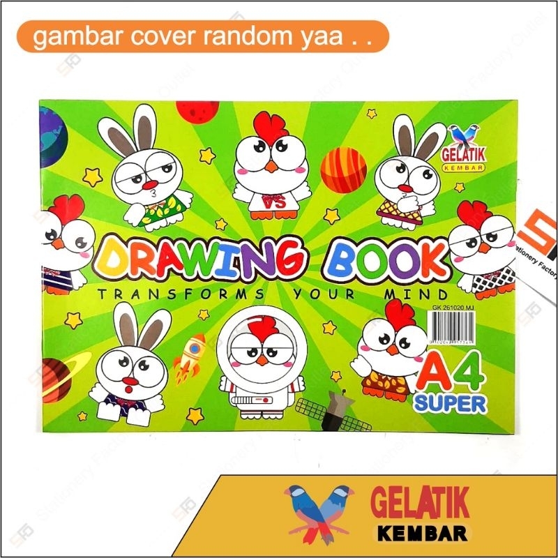 

BUKU GAMBAR GELATIK A4