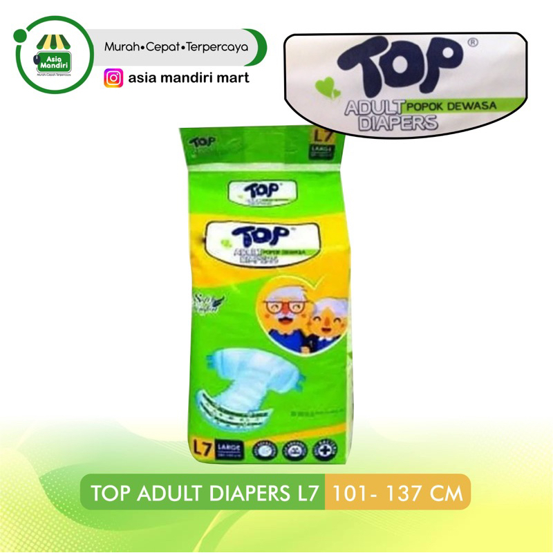 TOP  ADULT DIAPERS M8 L7 XL6