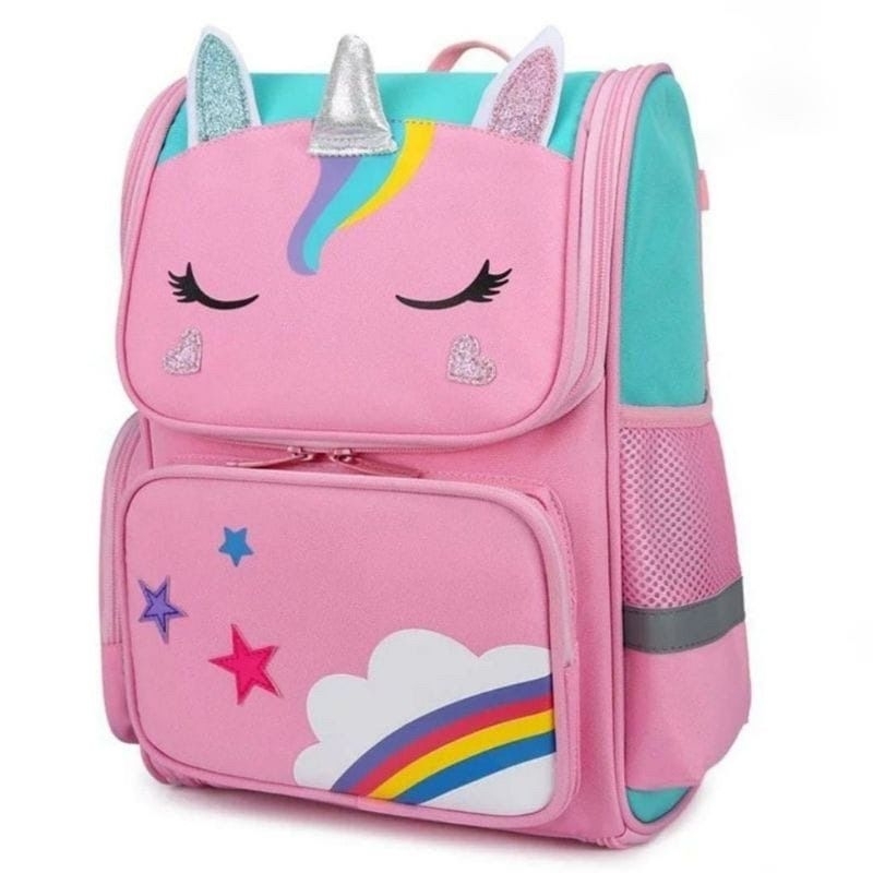 [BISA COD] tas sekolah Anak perempuan tas ransel karakter unicorn anak terbaru