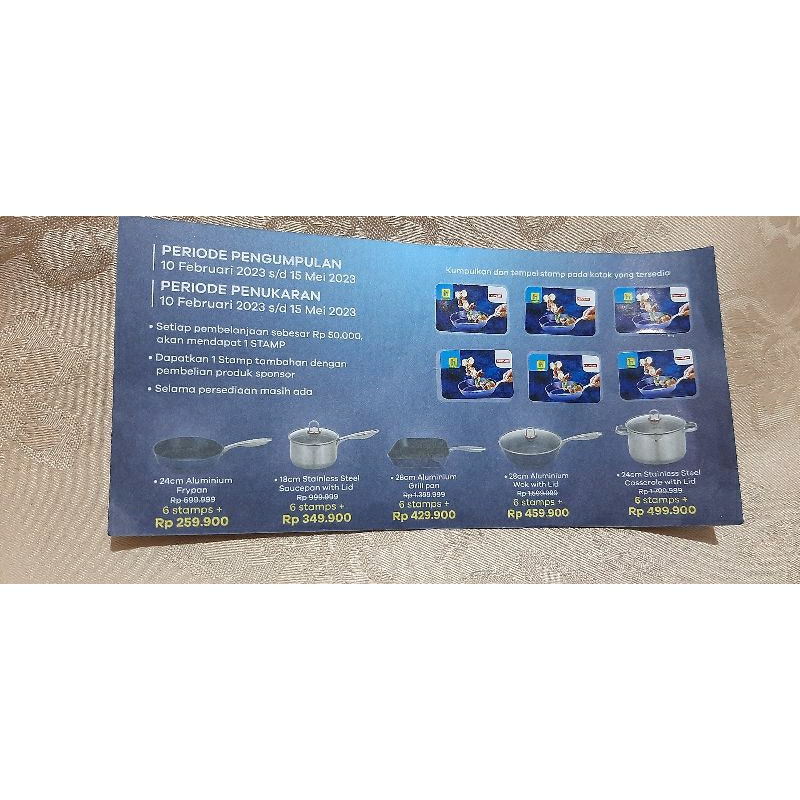 

stamps hypermart cookware neoflam