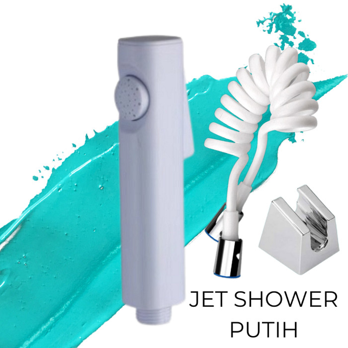 Jet shower cebok toilet / semprotan pipis kamar mandi murah plastik