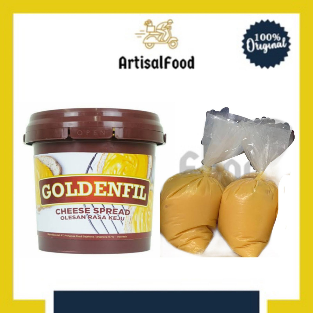 

selai GOLDENFIL CHEESE SPREAD 250gr TIMB.