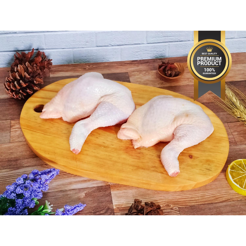 

Paha Utuh Ayam Organik Probiotik Lacto Farm (600-700gr) 4 Potong, Ayam untuk MPASI, Halal, Sehat