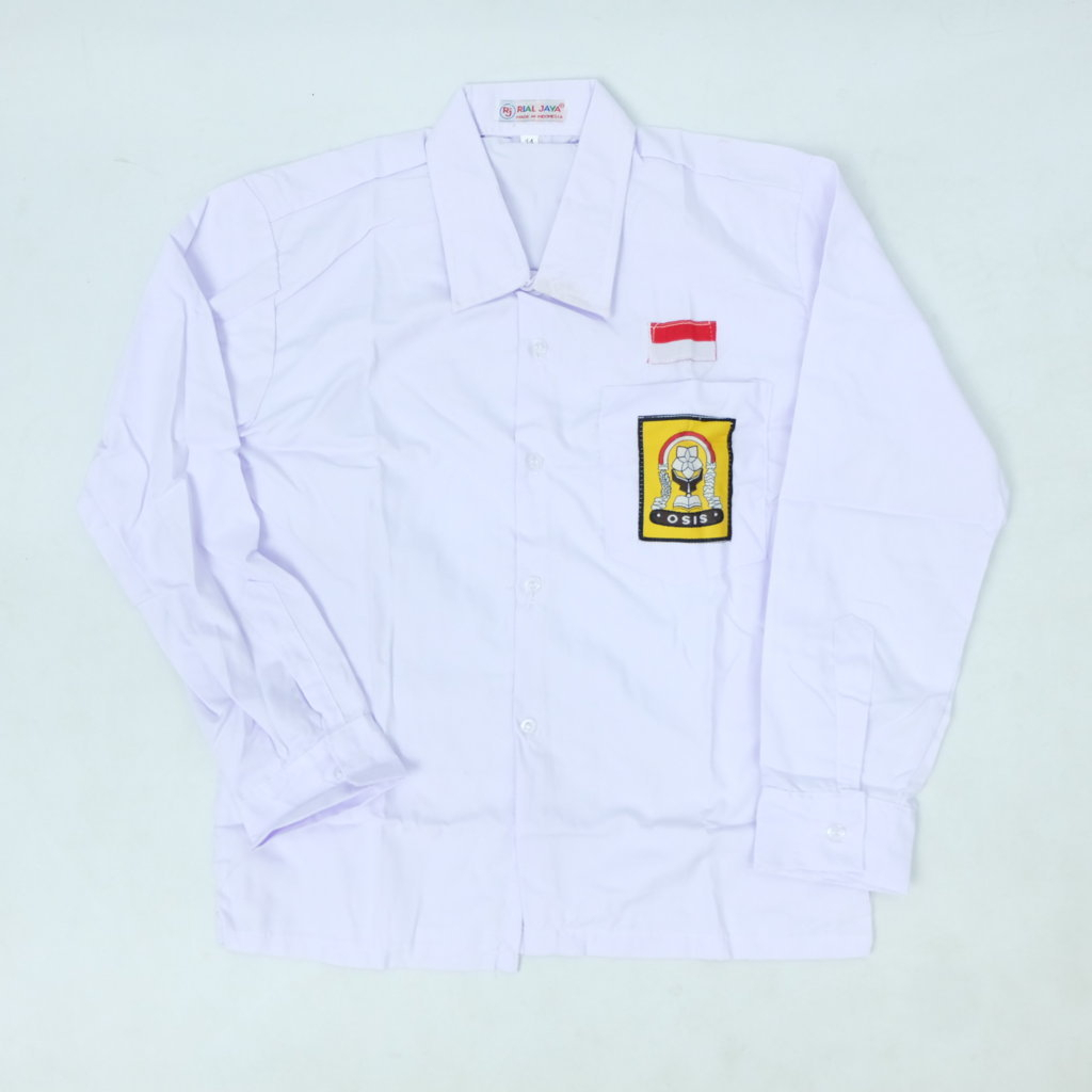 Setelan Super Lengkap Seragam Sekolah SMP BAJU PANJANG ROK PANJANG Perempuan Cewek SERAGAM SEKOLAH