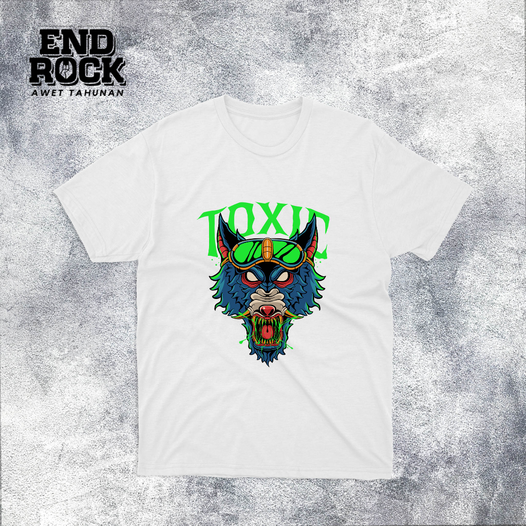 Kaos Distro Original EndrockTema Toxic DTFS164