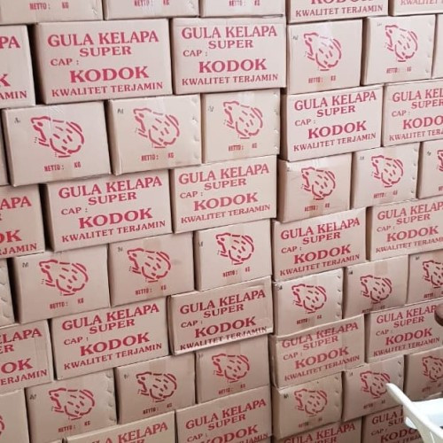 Gula Merah Kelapa Super Cap Kodok 10kg DUS