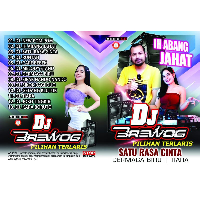 VCD DJ BREWOG SATU RASA CINTA