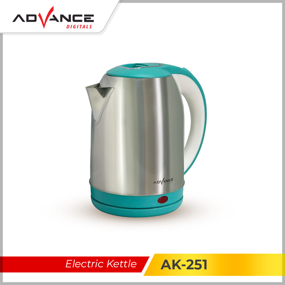 Teko Listrik ADVANCE AK-251 Electric Kettle Kapasitas 2,5 Liter 500Watt