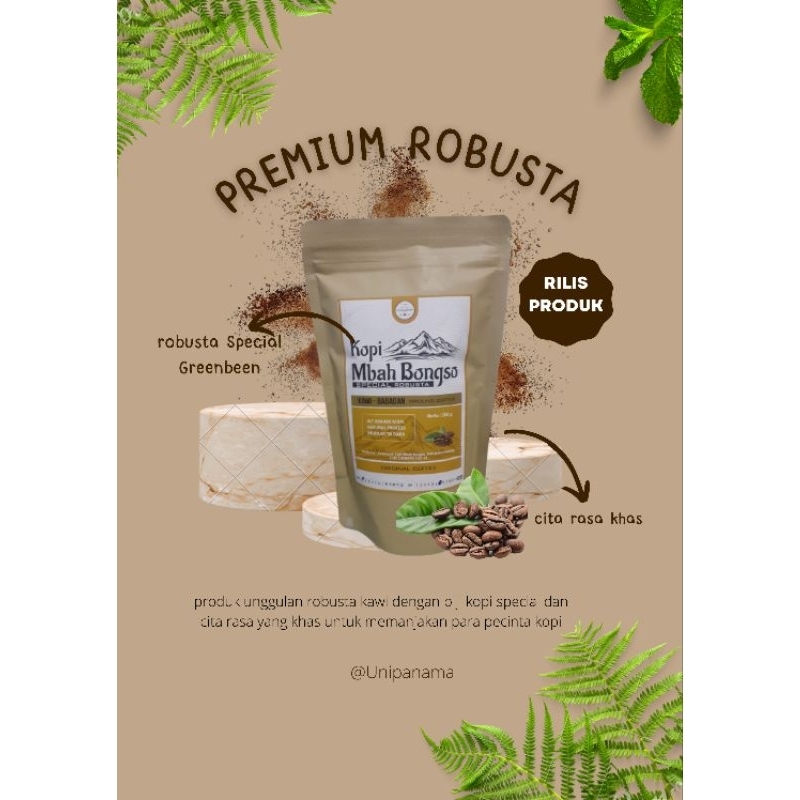 

Special robusta kopi mbah bongso