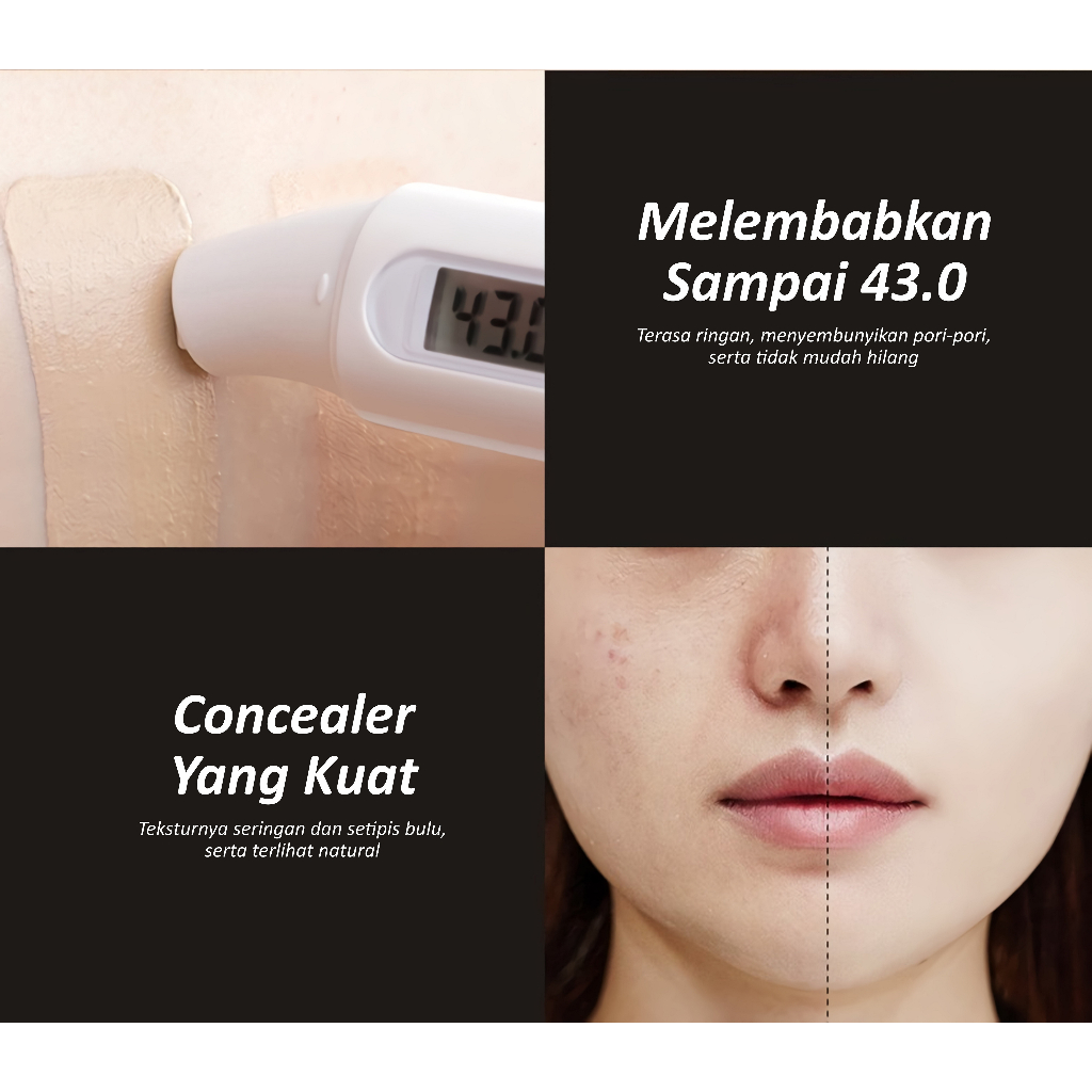 BB Cream Moisture Beauty Cream Face Beauty Natural Makeup Tahan Lama