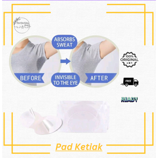 1PASANG PAD KETEK ANTI BASAH KERINGAT | PATCH PENYERAP KERINGAT