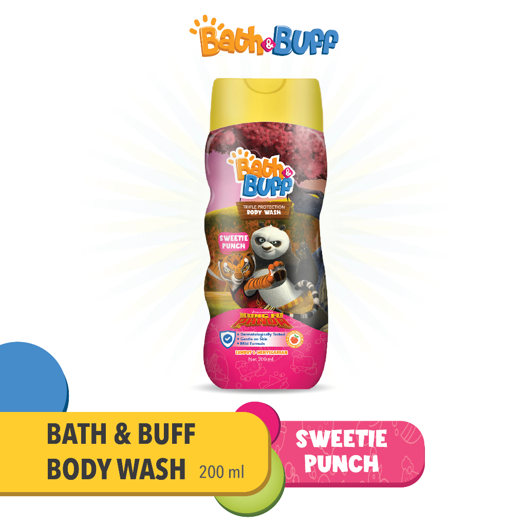 BATH &amp; BUFF BODY WASH 200ML