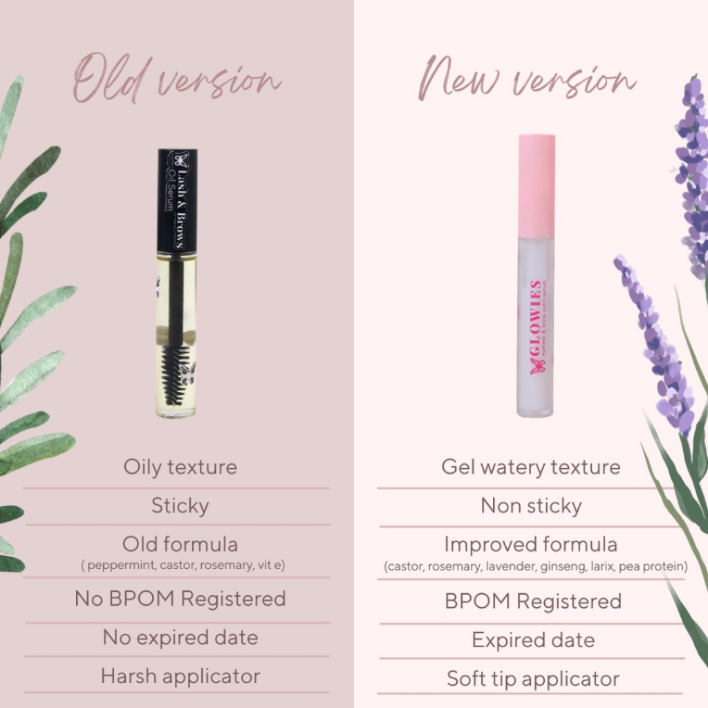 [ Agen Resmi ] Glowies Beauty Eyelash &amp; Brow Nutri Serum - Serum Alis dan Bulu Mata