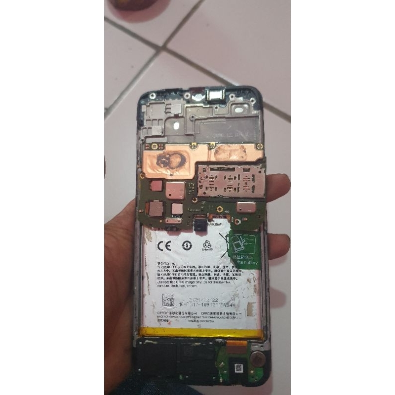 oppo a15 matot