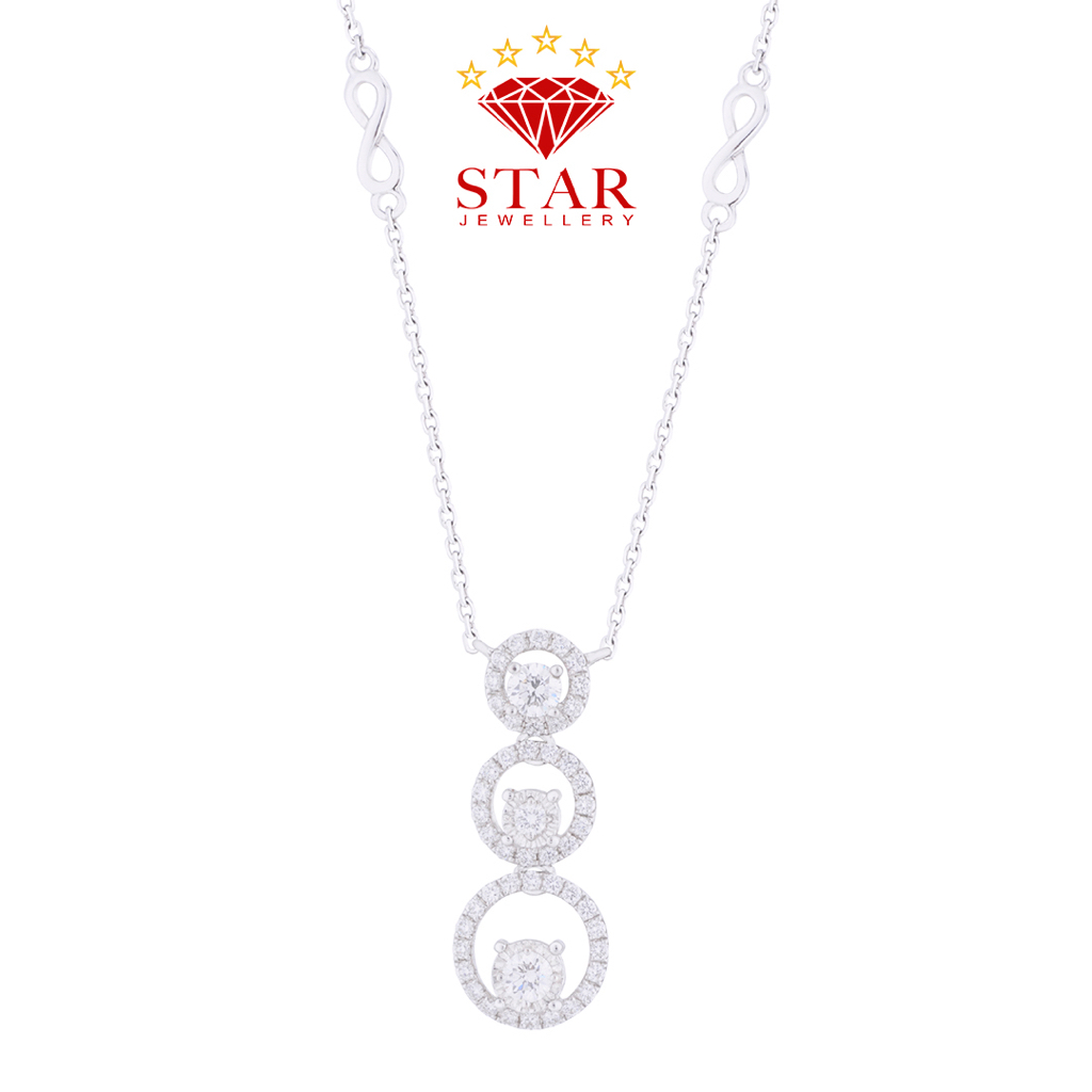 Kalung Berlian Trilogy Koye Berlian LPNK590433 - Star Jewellery