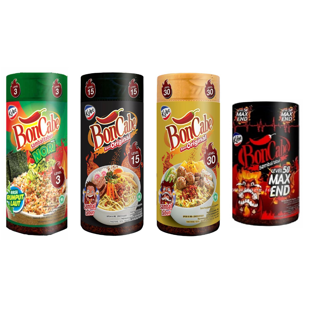 

Bubuk Boncabe BOTOL level 15 30 50 MAX END 30gr