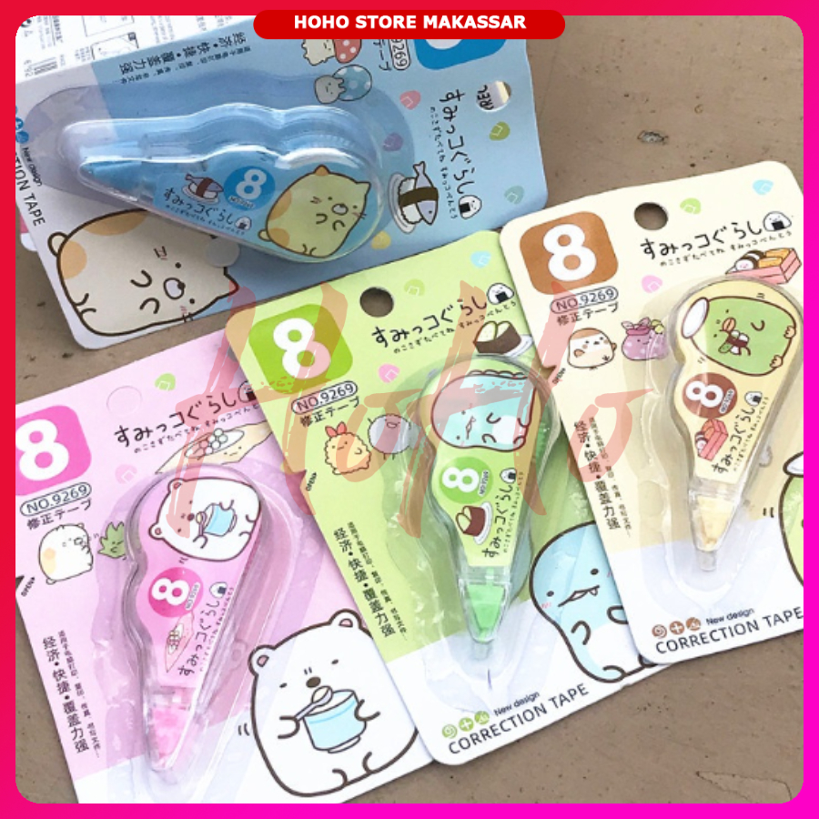 

Correction Tape Tipe-x Karakter Lucu TIP EX Kertas Roll Label Pita Koreksi Kertas Students Stationary Perlengkapan Sekolah Kantor ATK - CORT1