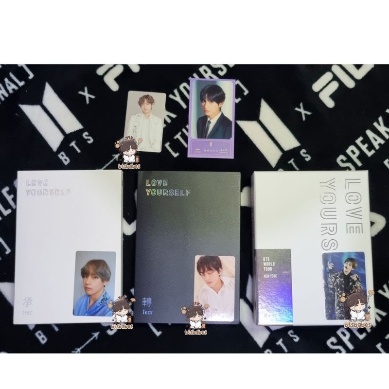 ALBUM HER O TAEHYUNG V BTS / PC Dispenser SYS Final Speak Yourself Taehyung V / PC TAEHYUNG V BTS Me