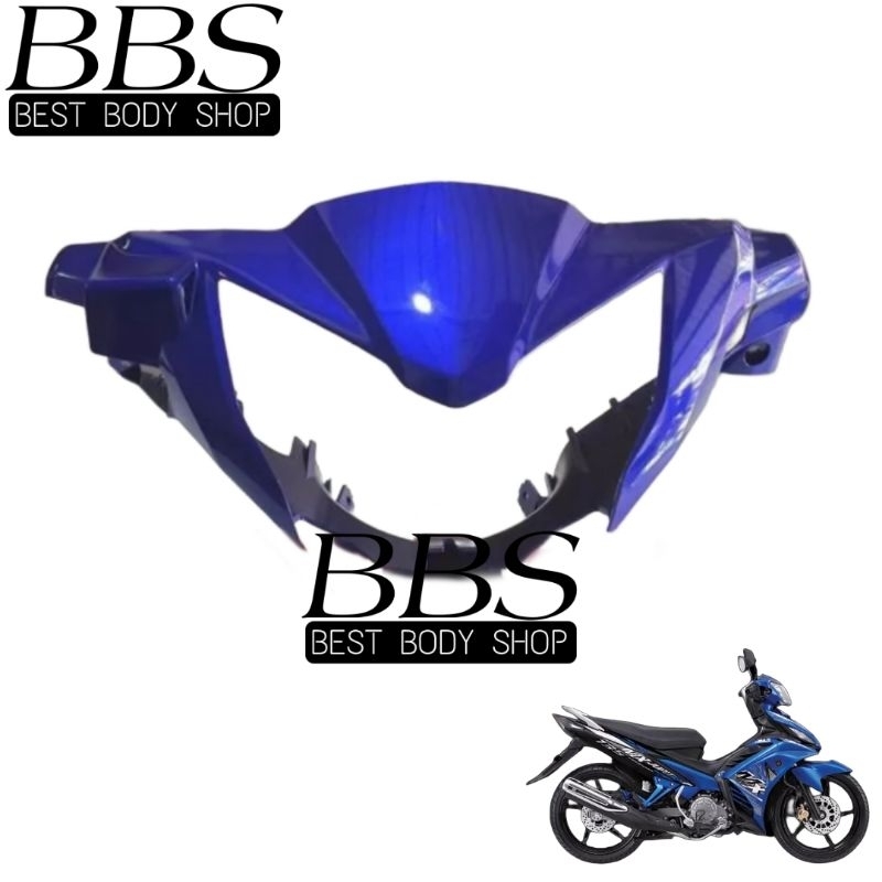 Cover Body Batok Depan Yamaha Jupiter MX New | Bodi Batok Kepala Depan Jupiter MX New Warna Biru