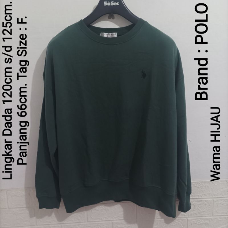CREWNECK/HOODIE/JAKET/SWEATER PRIA/WANITA BRAND POLO PRELOVED