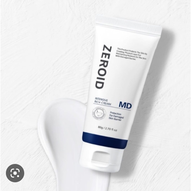 ZEROID MD Intensive Rich Crem 80g  / Intensive Cream 200ml / Derma Shield SPF50 50g