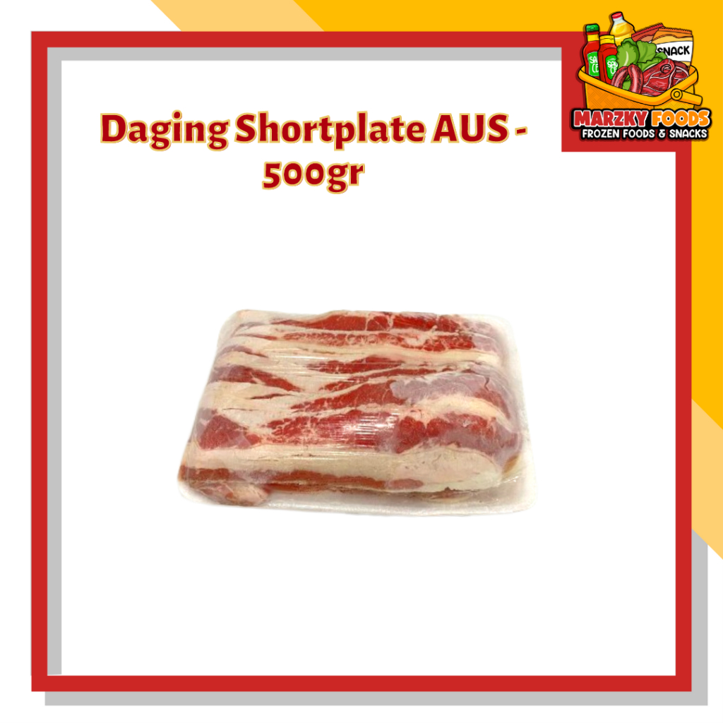 500gr Daging Import Termurah Shortplate AUS Beef Slice Yoshinoya Yakiniku Makassar