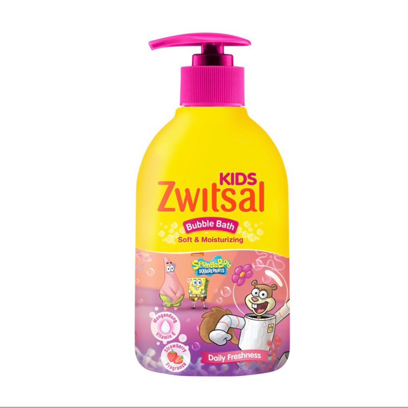 Zwitsal Kids Baby Bath Soft &amp; Moisturizing 280ml