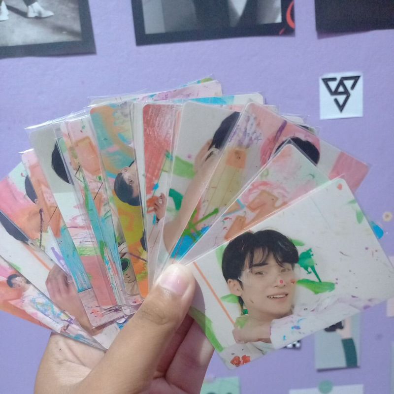 PHOTOCARD MINGYU FACE THE SUN CARAT VERS