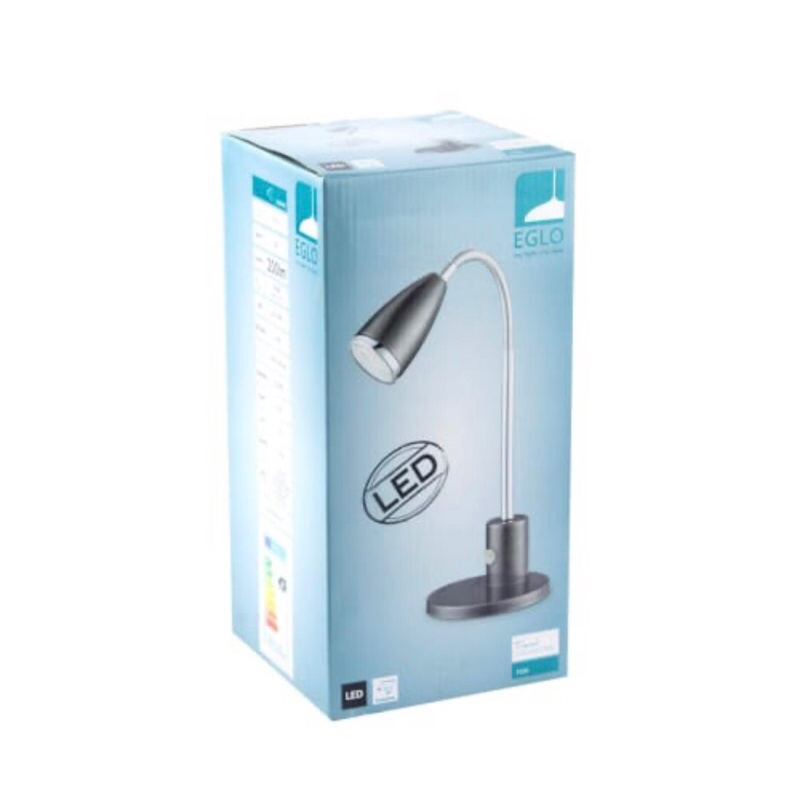 EGLO FOX LAMPU MEJA BELAJAR LED GU-10/ACE TABL LAMP FOX GU-10/ACE LAMPU MEJA BELAJAR/ACE LAMPU BACA/ACE LAMPU MEJA