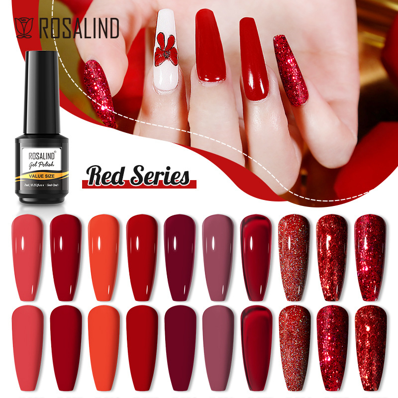 NEW 2023 | KUTEK GEL Rosalind Value Size Red Series 7 ML | Kutek | Cat Kuku | Gel polish | Kutek UV Gel | Kutek Gel UV | UV LED Nail Polish | Nail Gel