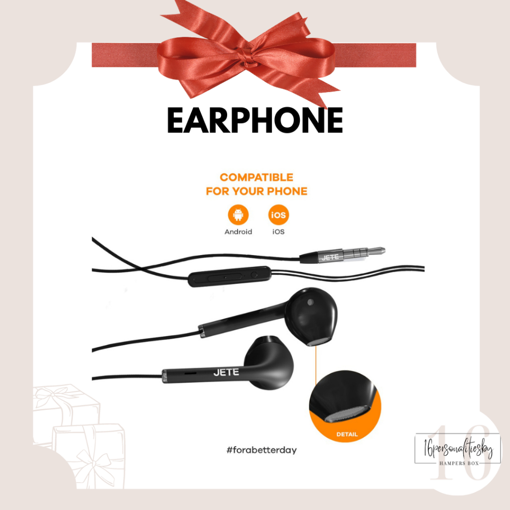Headset Earphone Stereo JETE Classic 2