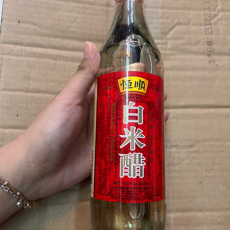 

Cuka beras putih bai mi cu 白米醋 500ml