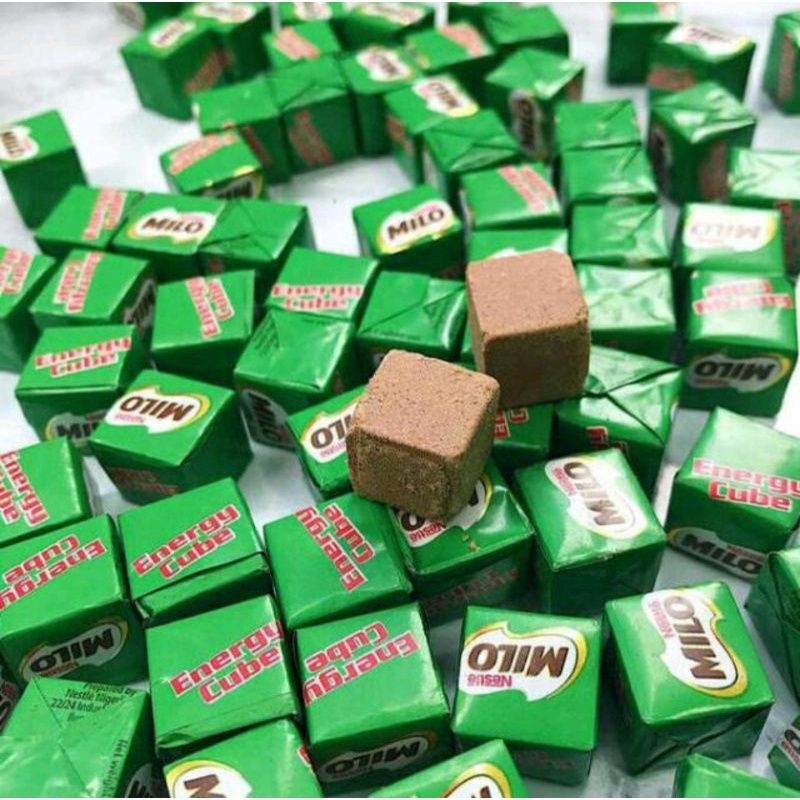 Milo Cube Coklat PER PCS Milo Candy Cube Milo Coklat Bonbon Milo Permen Milo Viral