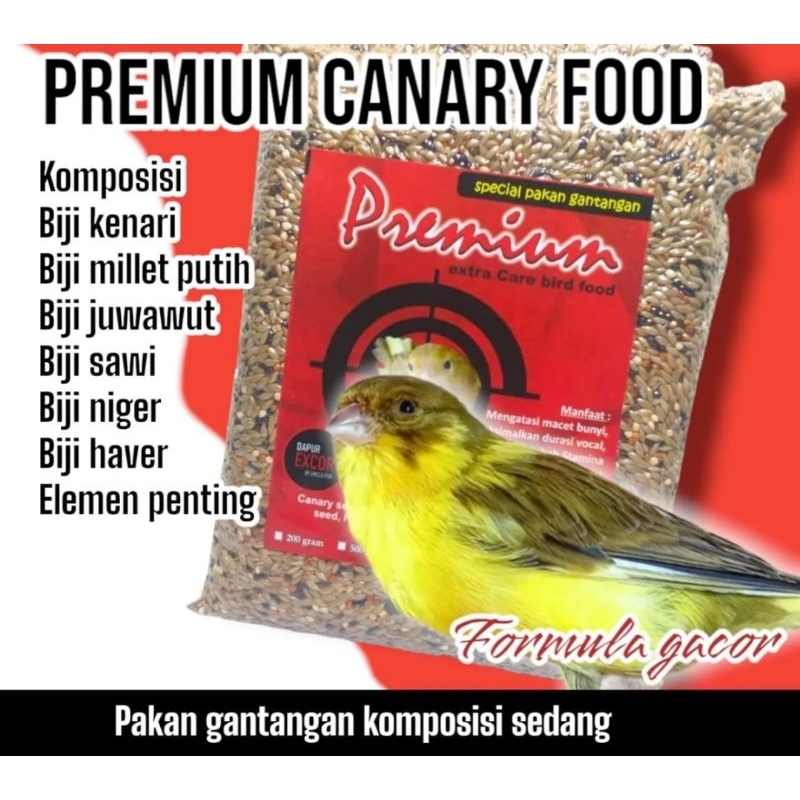 Pakan Kenari Gacor Harian Lomba - 500gram