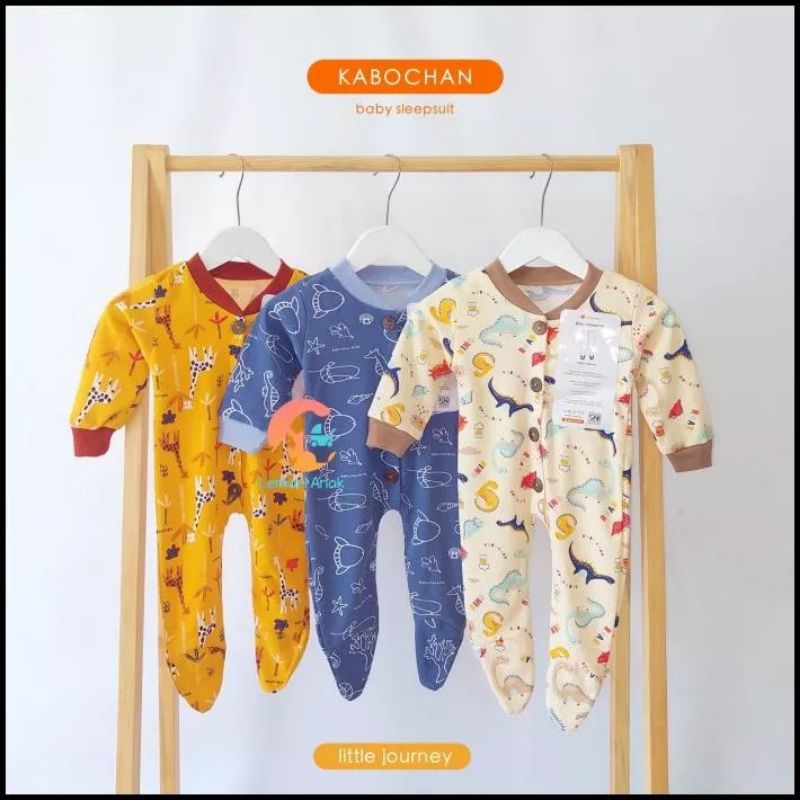 KABOCHAN  Baju kodok Sleepsuit Jumper Dreamwear bodysuit