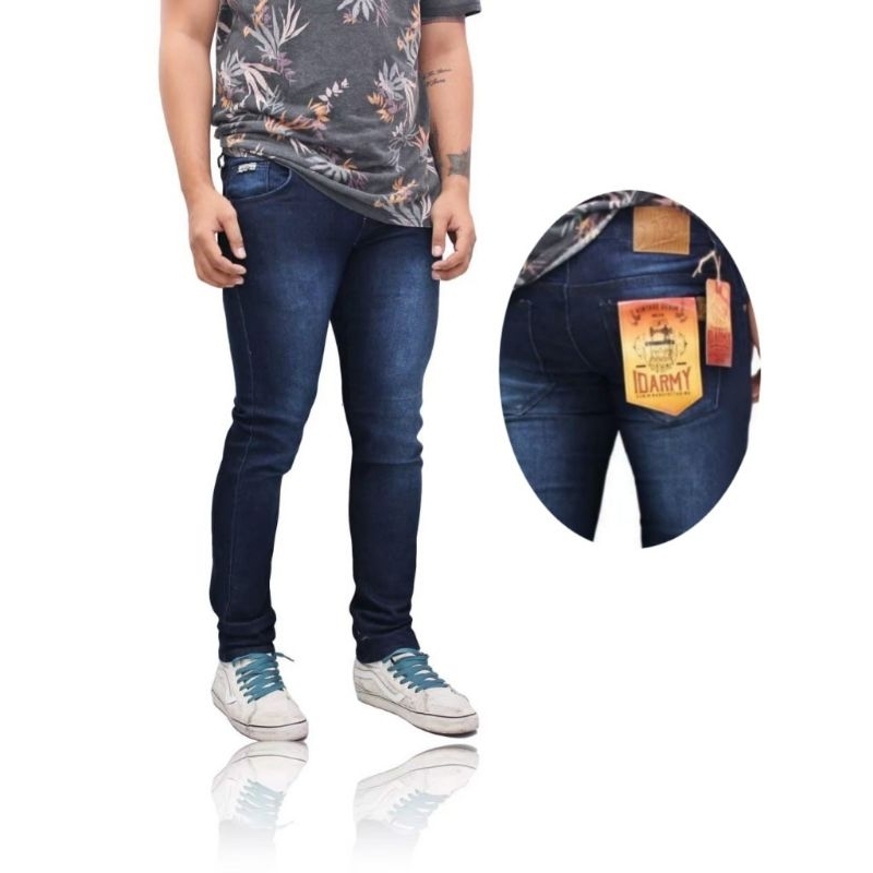 AIRBLACK DENIM TERLARIS / 784 VICTORY celana jeans New panjang skinny semi slimfit cowo / cowok /