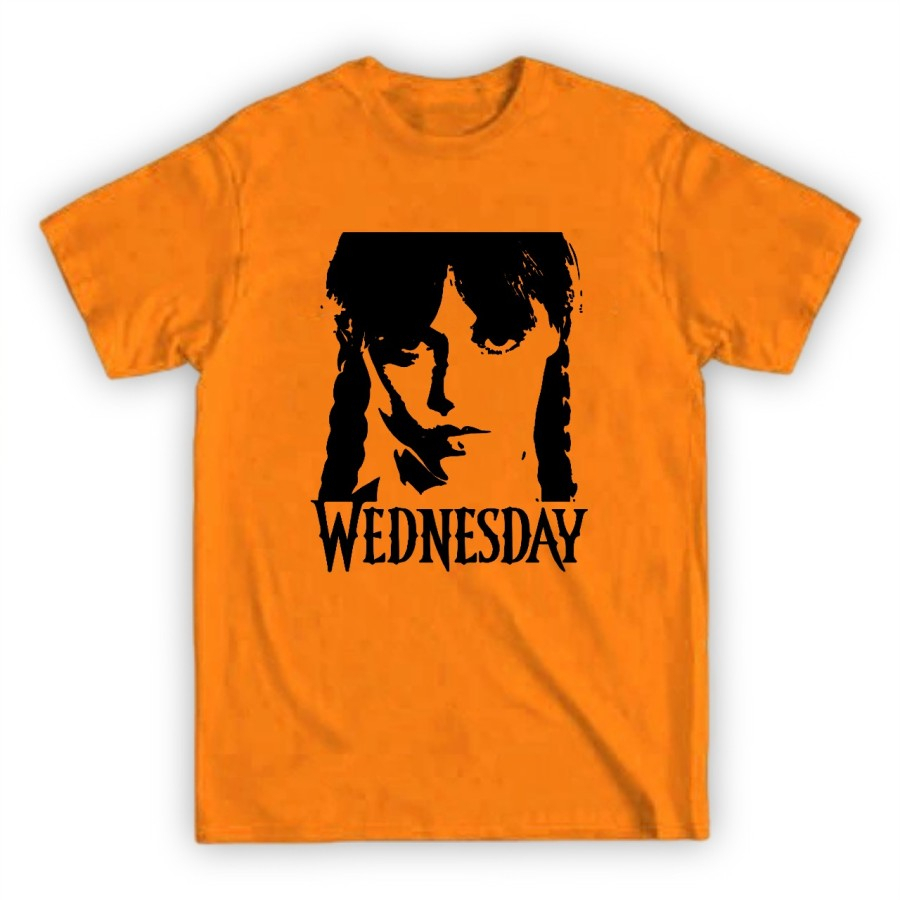 KAOS ANAK BAJU ATASAN ANAK WEDNESDAY ADDAMS SILUET