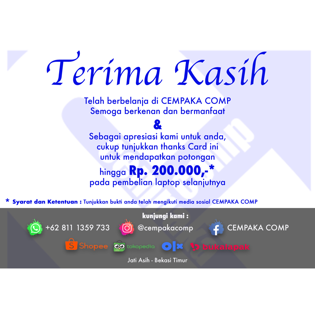 GARANSI Cempaka Comp