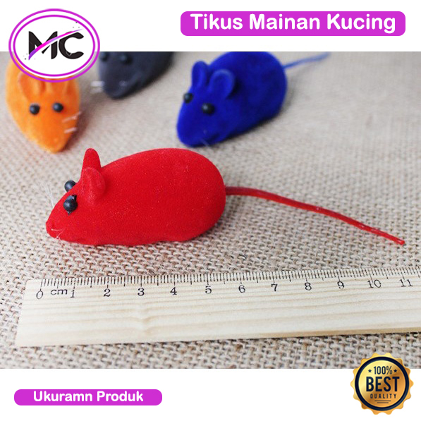 Tikus Mainan Kucing Bunyi Cit Mainan Mencit Interaktif Cat Toys Murah