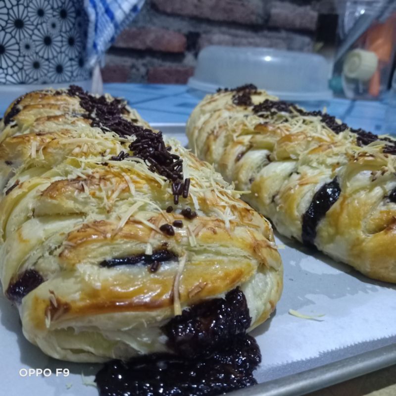 

Strudel Pisang coklat keju
