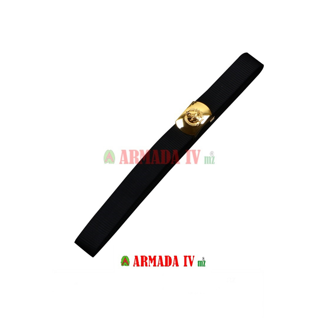 Sabuk Ikat Pinggang PDH TNI Hitam