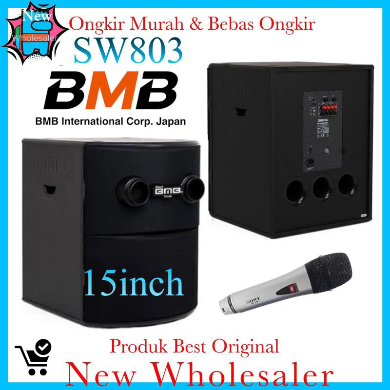 Subwoofer 15inch  BmB sw803 Original Sub bass Ruangan Home Theater sound