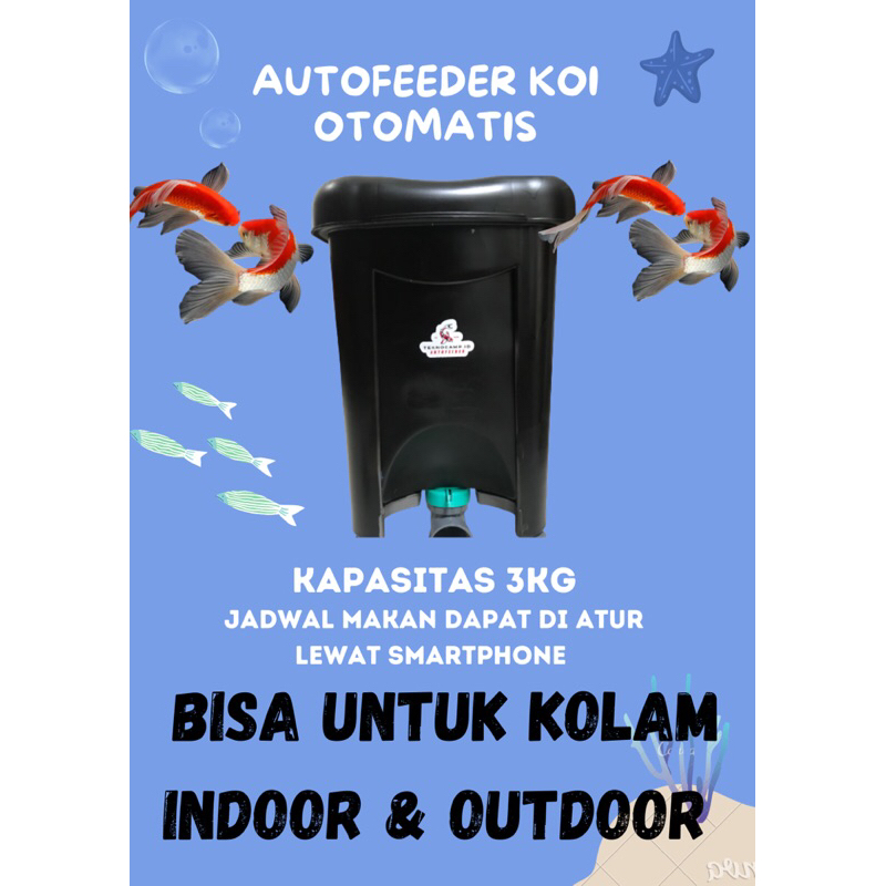 PAKAN IKAN OTOMATIS AUTOFEEDER