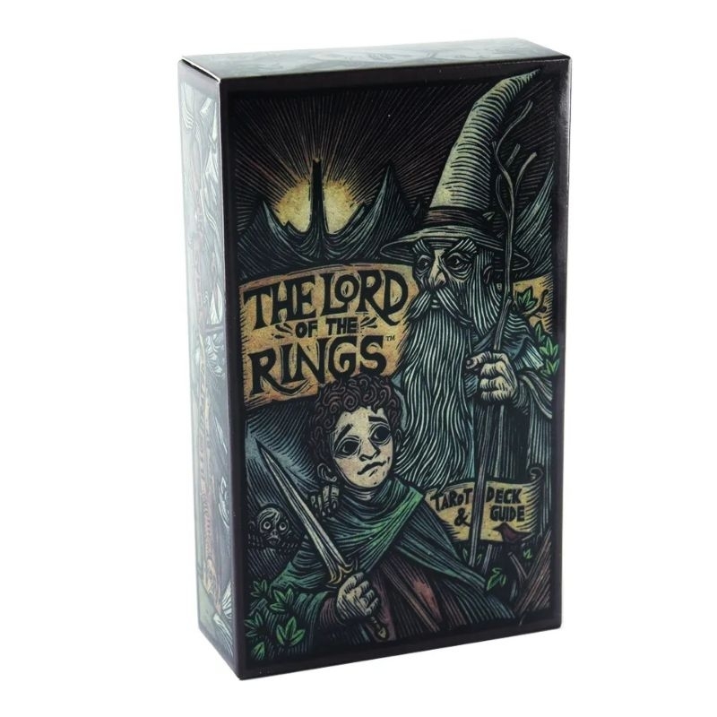 Lord of The Rings Tarot 12x7cm tanpa guide manual