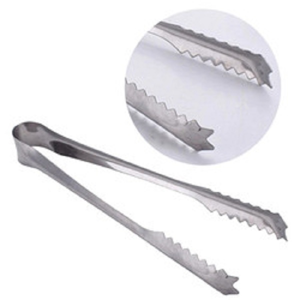 Penjepit Es Batu | Bartender Ice Tongs | Jepitan Capit Stainless Steel