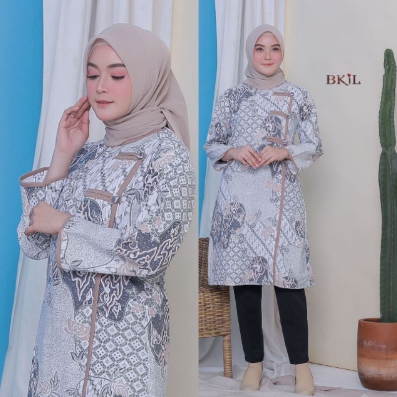 TUNIK||TUNIK BATIK||TUNIK BATIK WANITA||TUNIK BATIK MODEL CINA