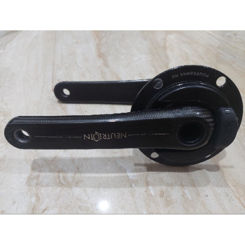 Sepeda Power Meter Pedal Carbon NEUTRON Power2Max Germany (bekas / second)