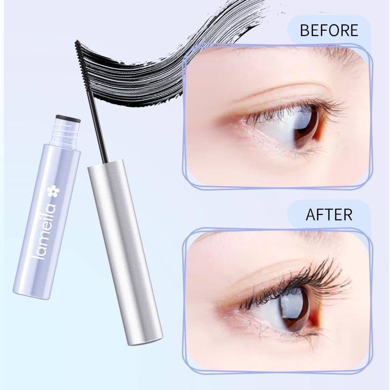 LAMEILA Maskara Kuas Penebal Bulu Mata Mascara Waterproof Natural