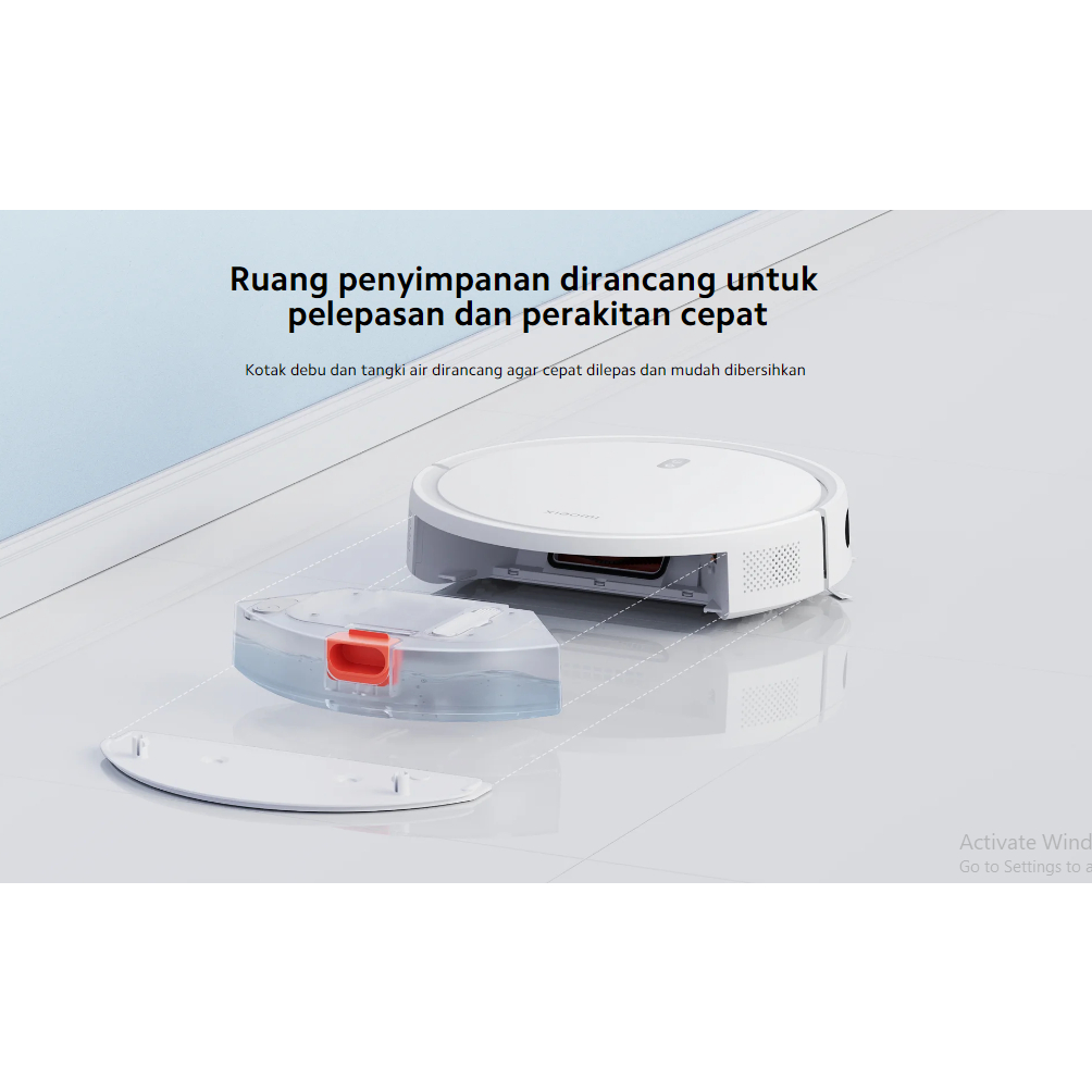 Xiaomi Robot Vacuum E10 and Mop 4000pa 2in1 Sapu dan Pel Penyedot Debu