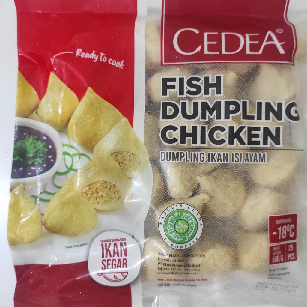 

Cedea Fish Dumpling Chicken 500 gram